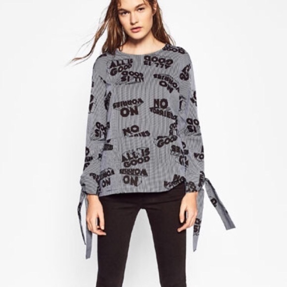 Zara All Is Good Blouse